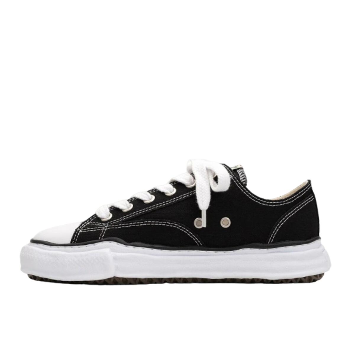 Maison Mihara Yasuhiro Peterson OG Sole Canvas Low Black