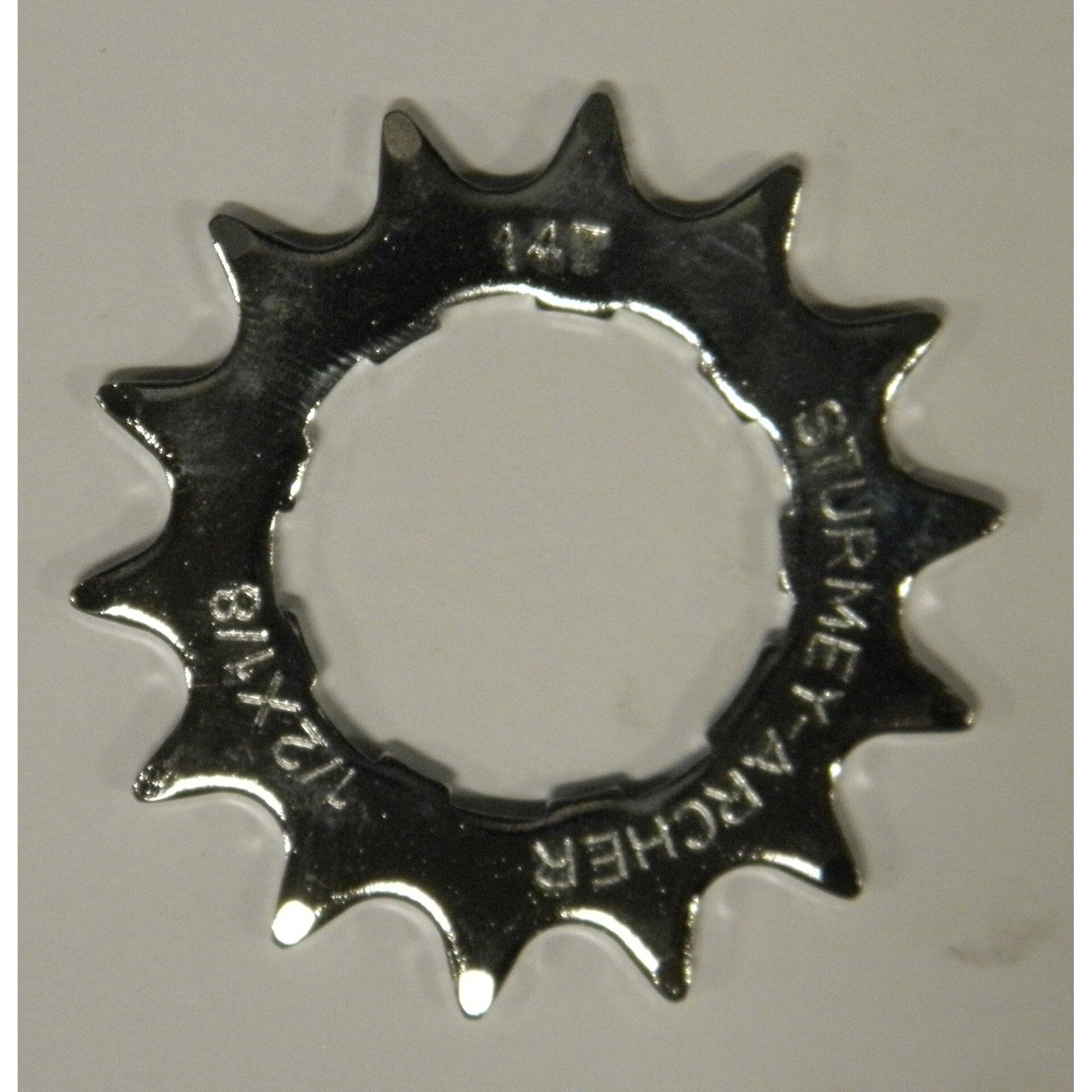 SturmeyArcher SA zębatka 1/8 płaska 9-spline 14T