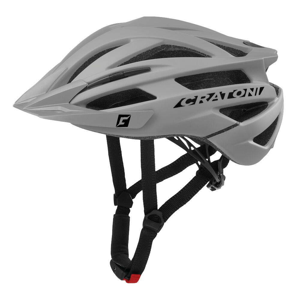 Kask rowerowy MTB Agravic szary matowy