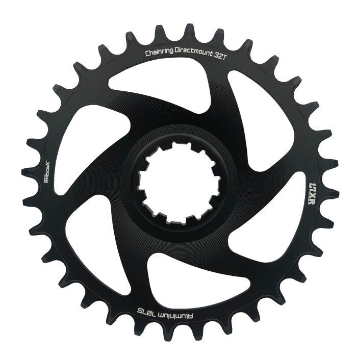 HXR COMPONENTS zębatka direct-mount 30T czarna
