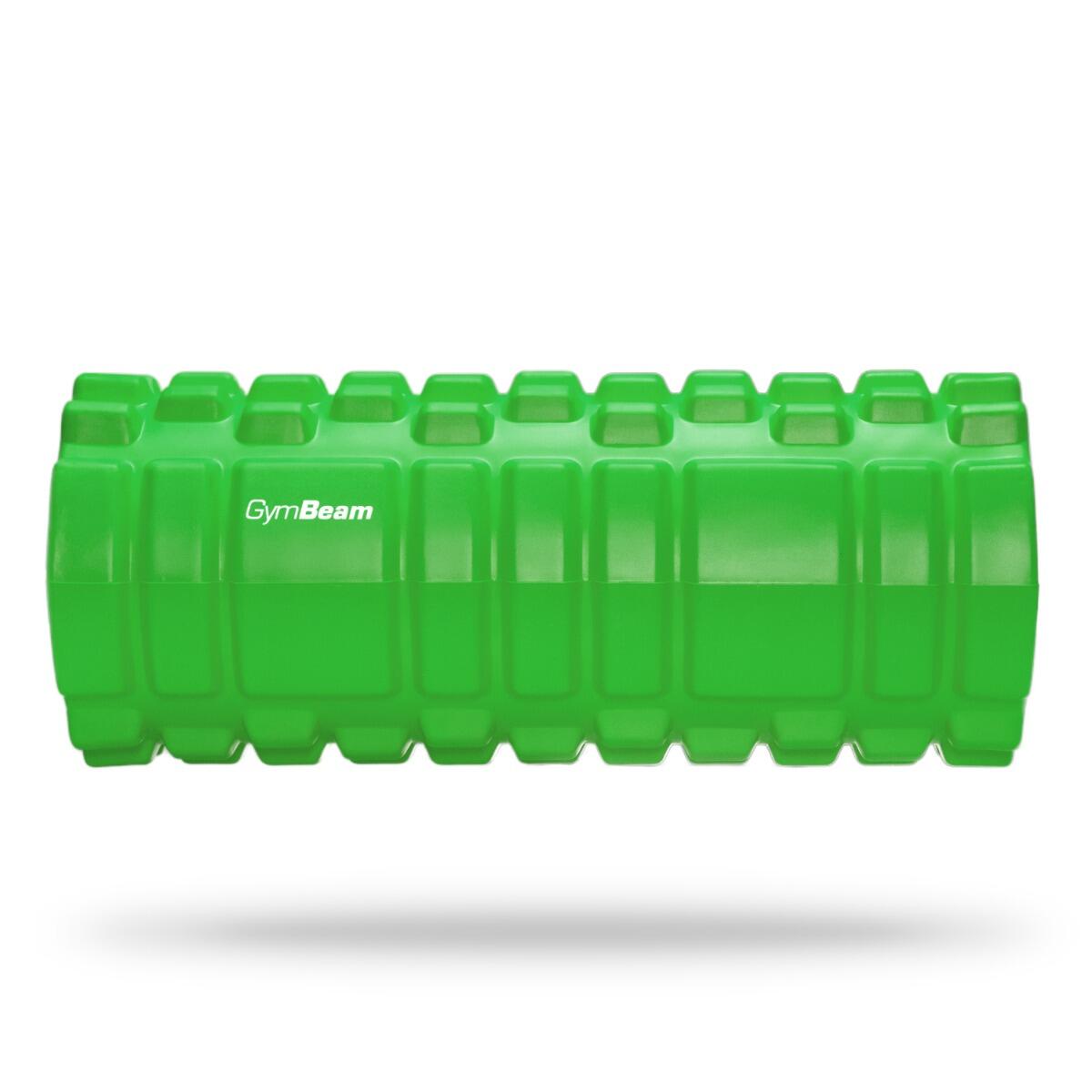 Wałek do masażu fitness piankowy 33 x 14 cm zielony Fitness Roller