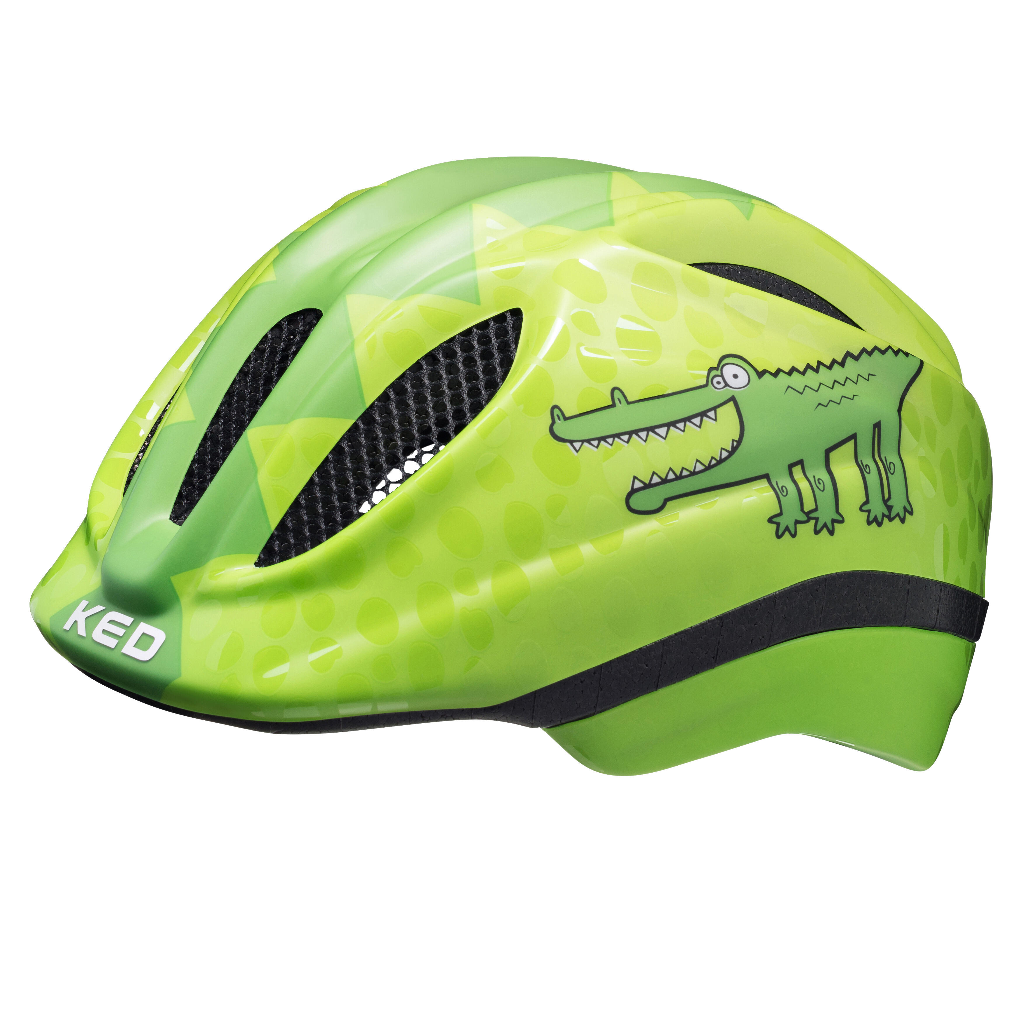 Kask dziecięcy MEGGY II TREND zielony croco
