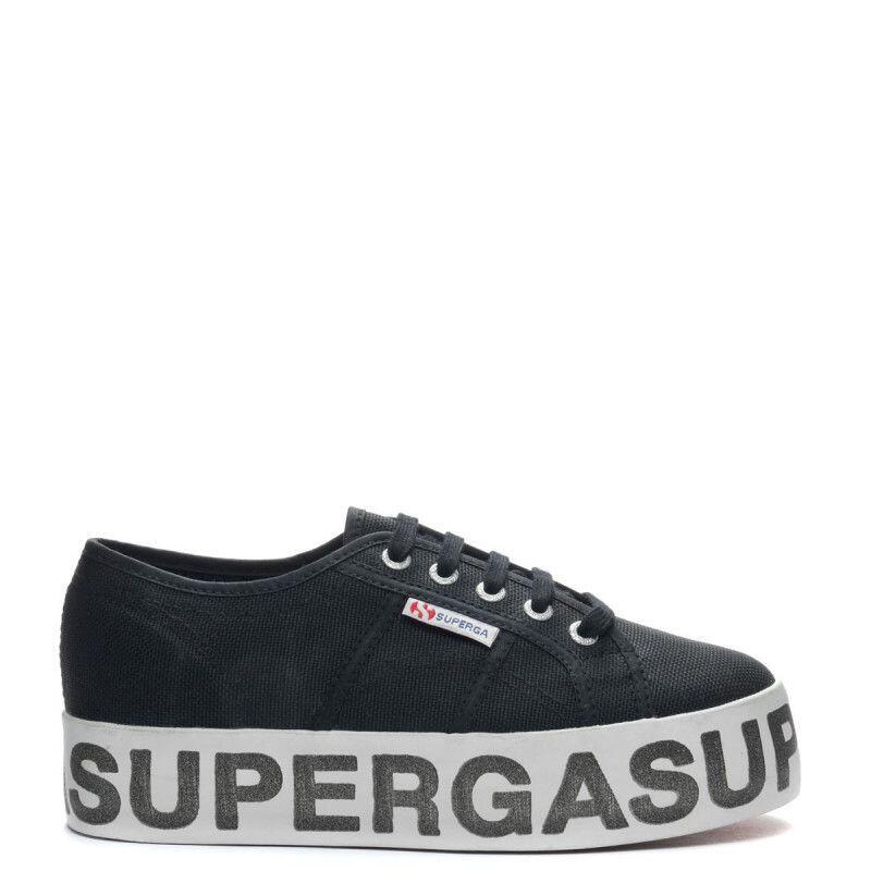 Trenerzy damscy Superga 2790 - Cotw Glitter Lettering