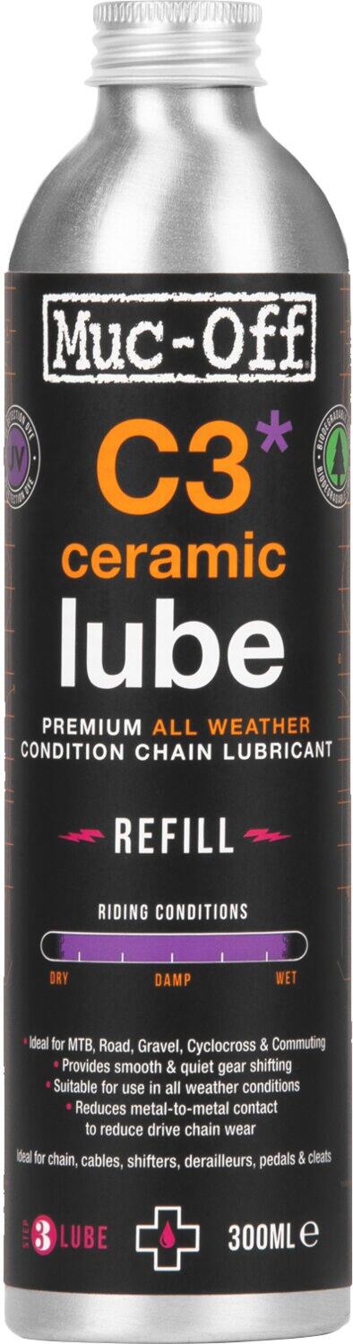 Muc-Off C3 All Weather Lube Ceramic 300 ml - smar do łańcucha