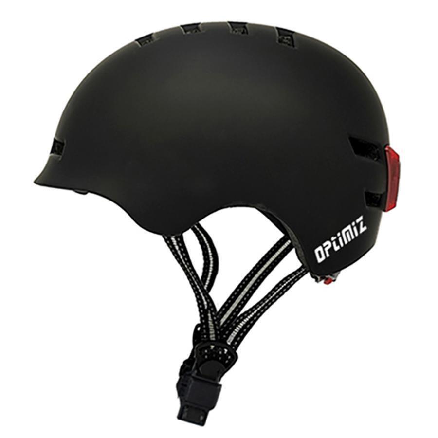 Kask miejski z regulacją potylicy LED Optimiz O365