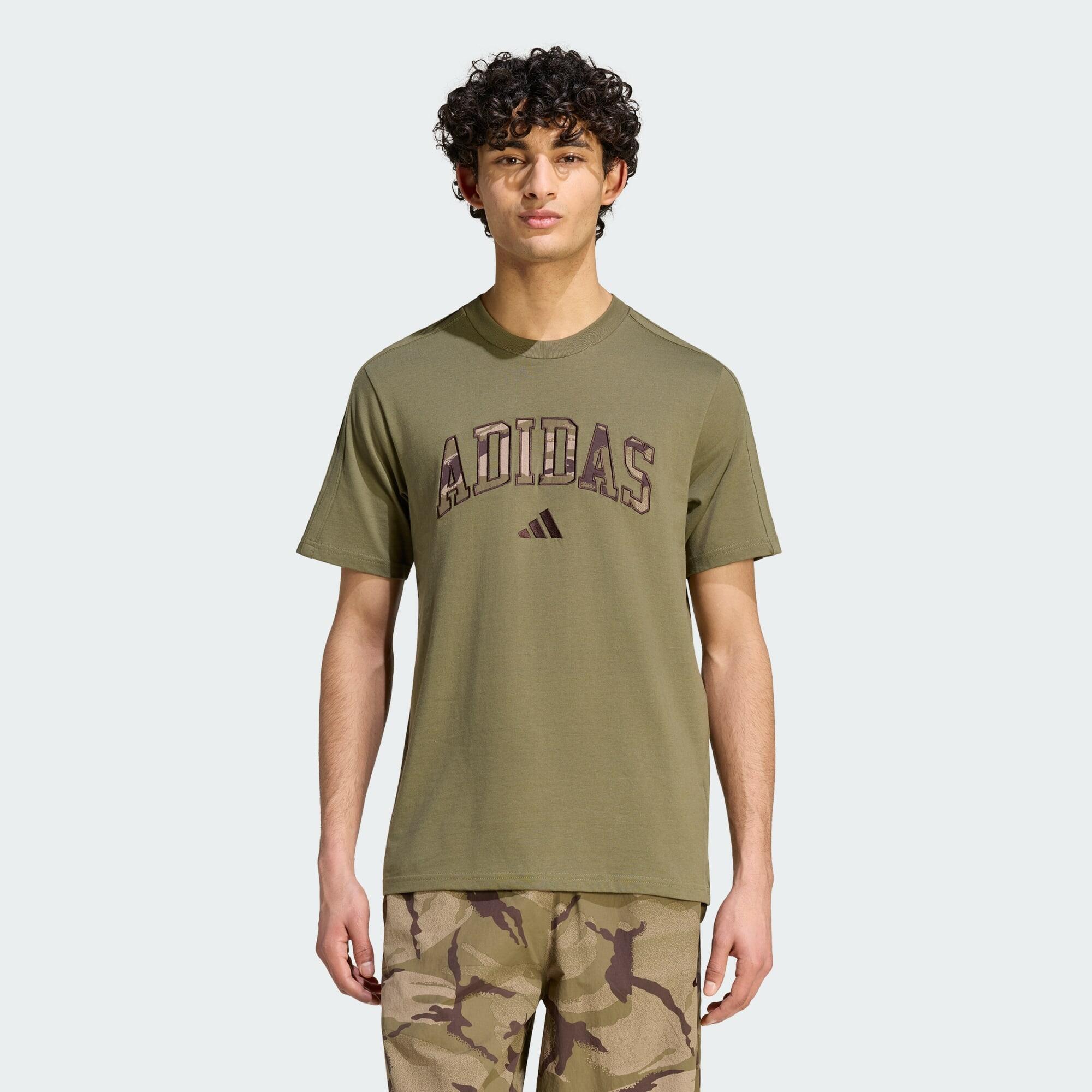 Koszulka Seasonal Essentials ze wzorem moro