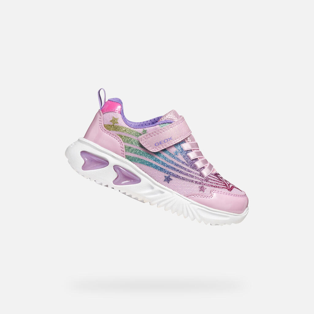 Buty GEOX J ASSISTER GIRL Rose