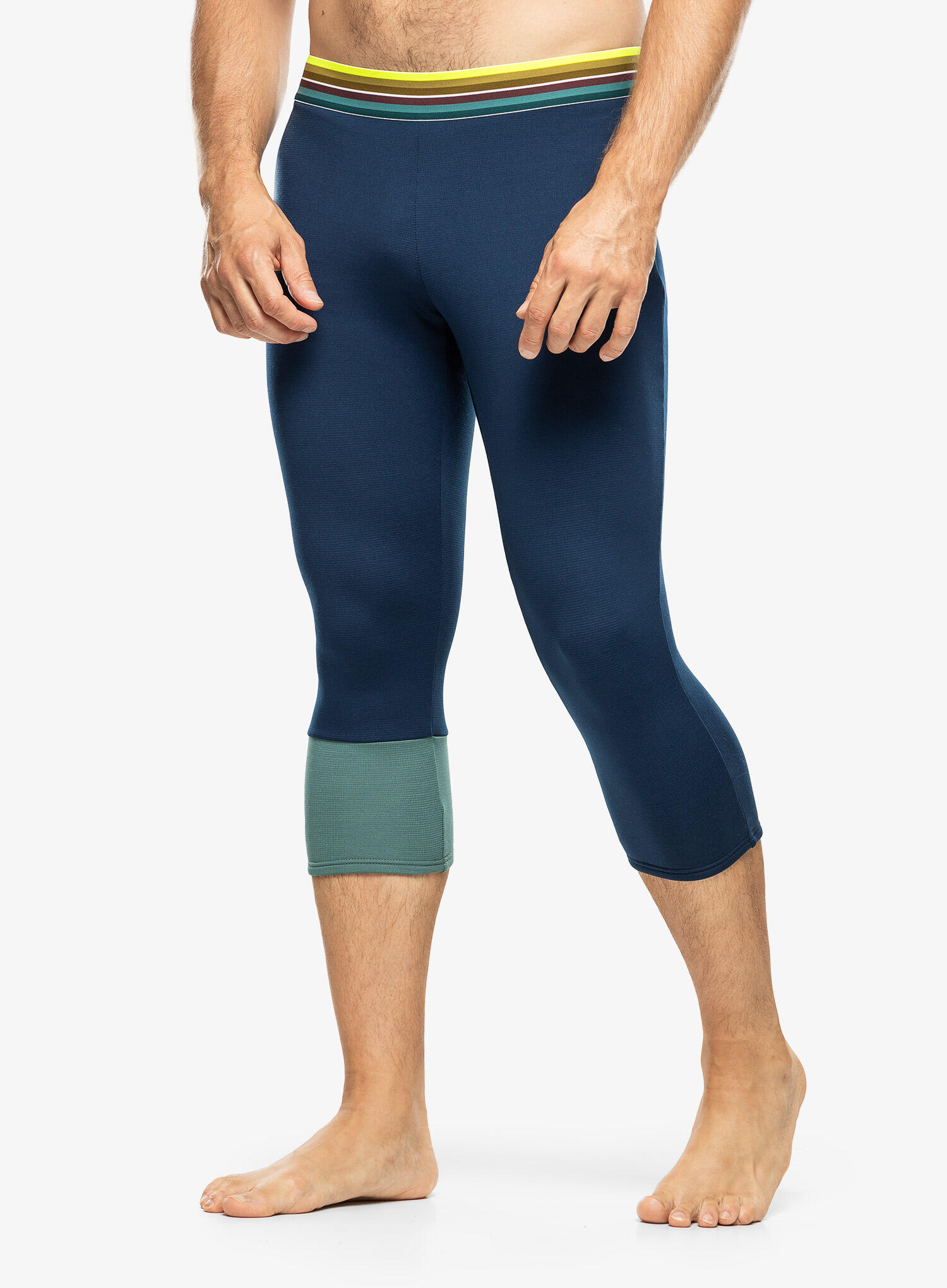 Legginsy termoaktywne męskie Ortovox Fleece Light Short Pants
