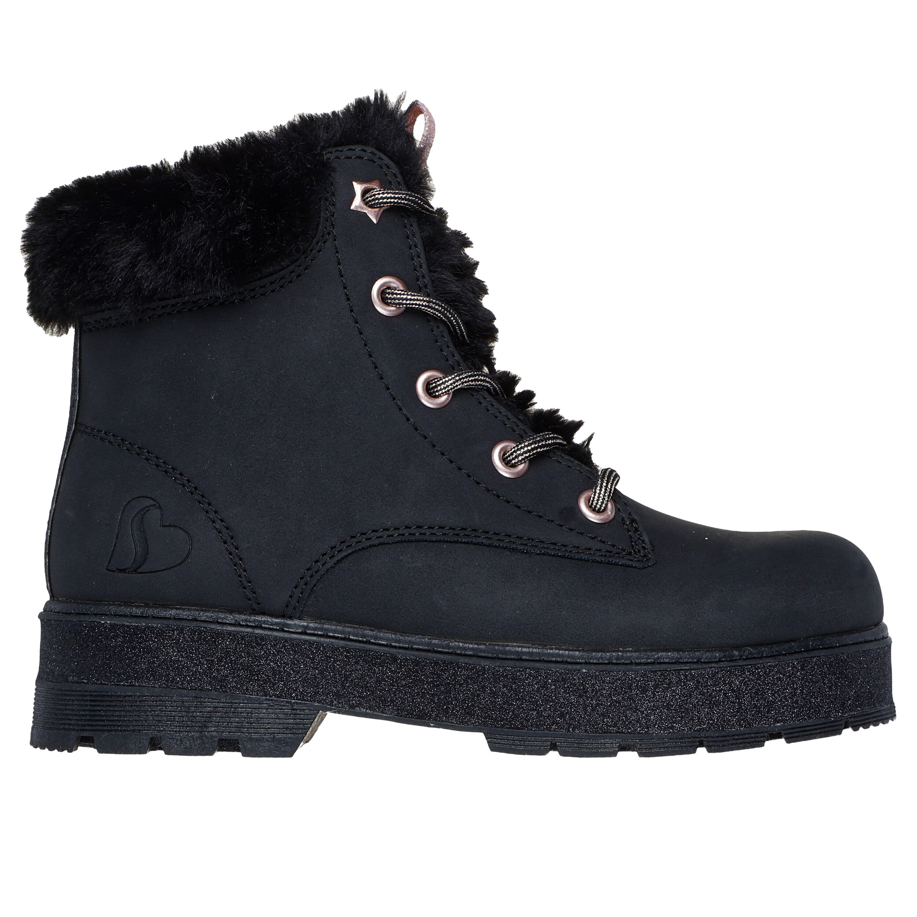 Dziewczęce buty zimowe Skechers Street Glitz
