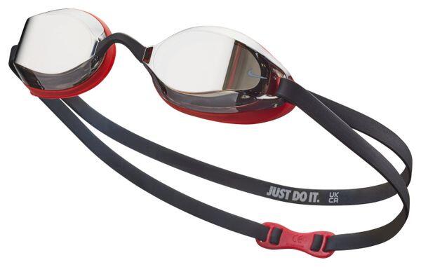 Okulary pływackie Nike Legacy Mirror Goggle czarno-czerwone NESSD130-931 OS