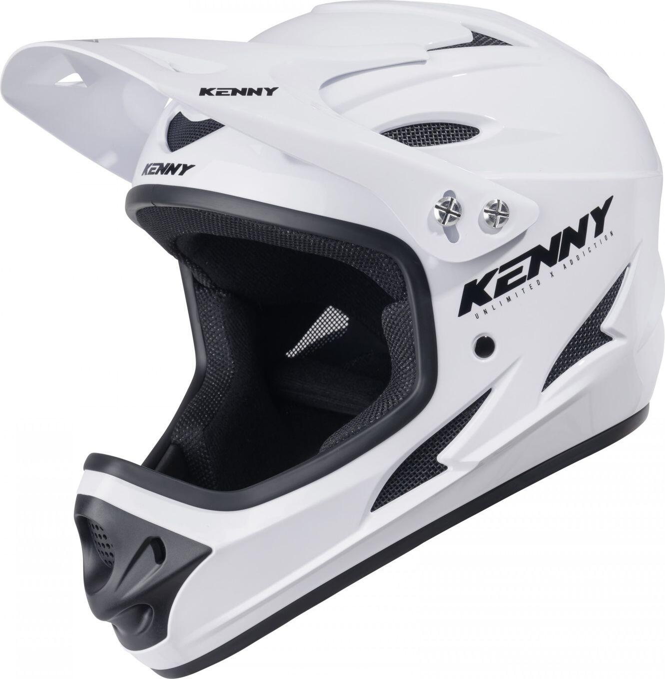 Kask Kenny Down Hill Solid Biały