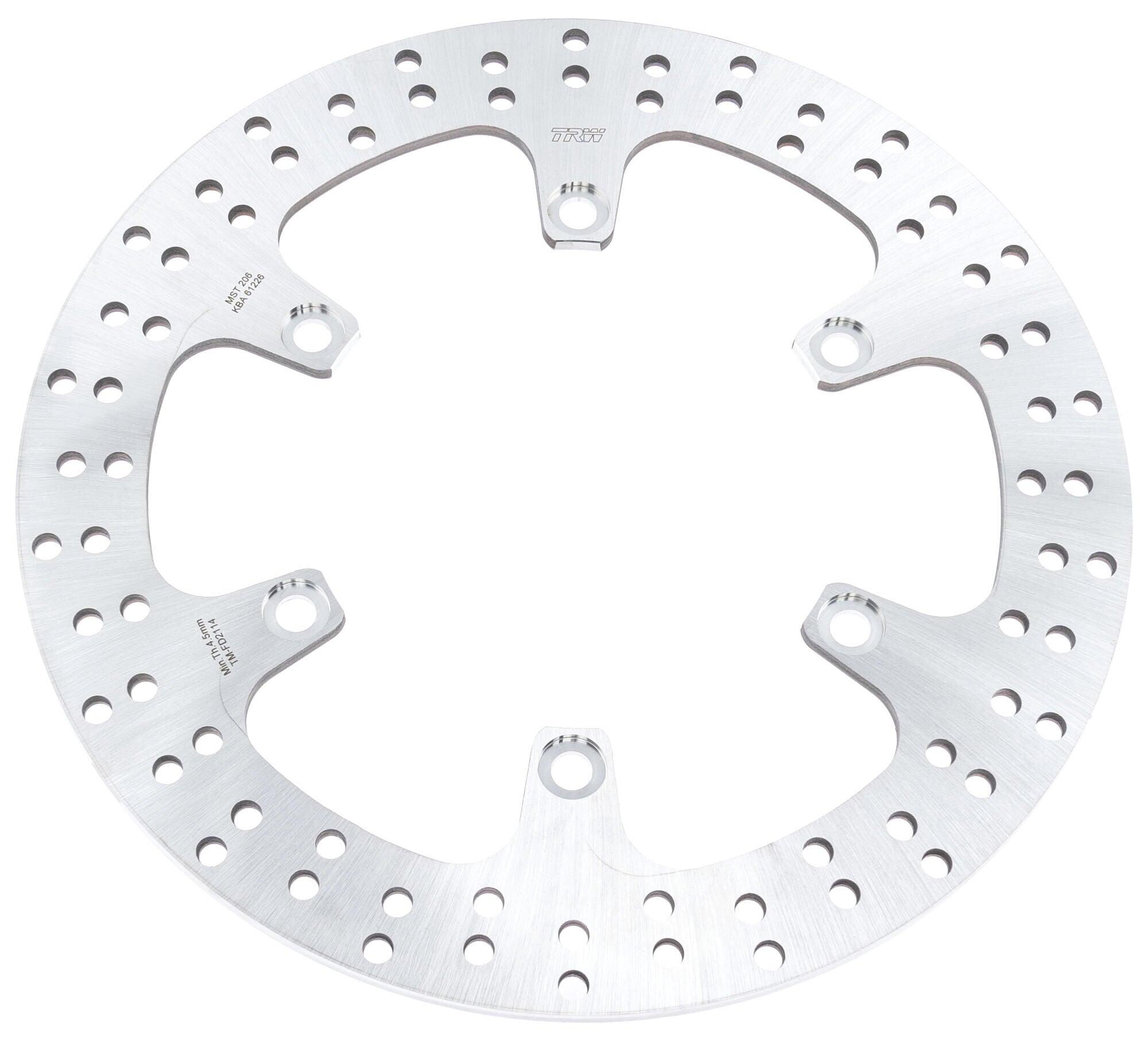 TRW Lucas MST206 Tarcza hamulcowa 296 mm