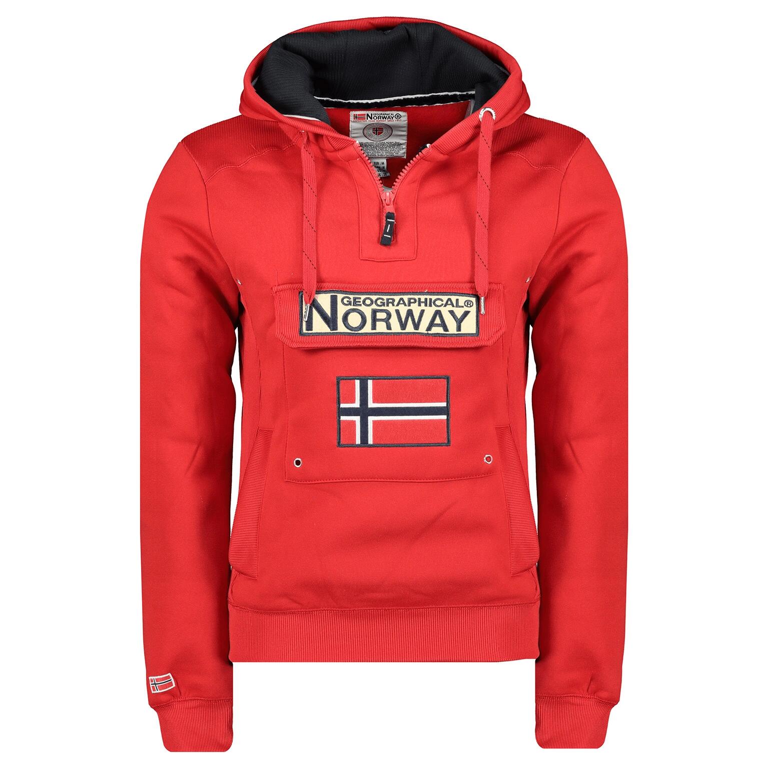 Bluza Geographical Norway GYMCLASS RED DB MEN 054 czerwony męska