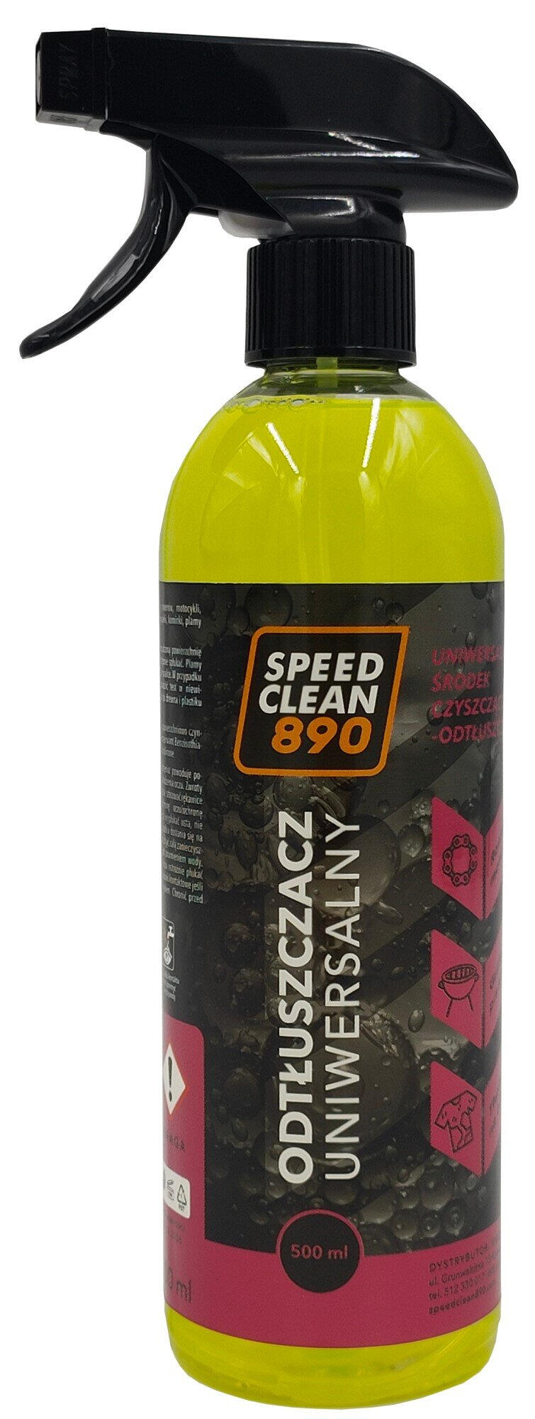 Odtłuszczacz uniwersalny SpeedClean890 Degreaser 500 ml