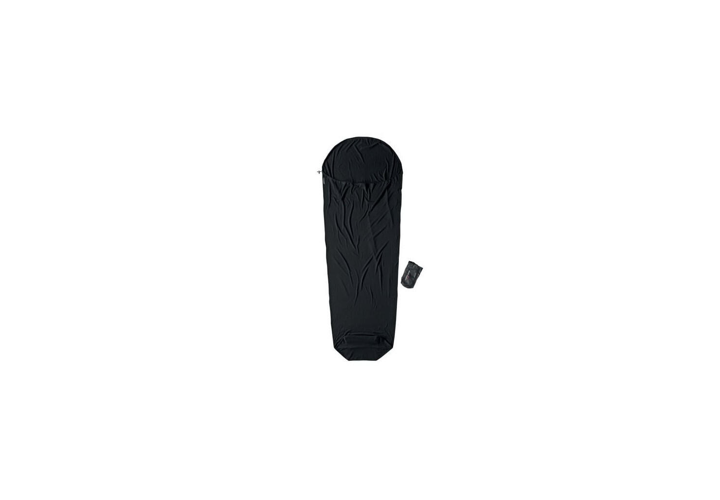 Cocoon Wkładka do śpiwora MummyLiner - Merino Wool black