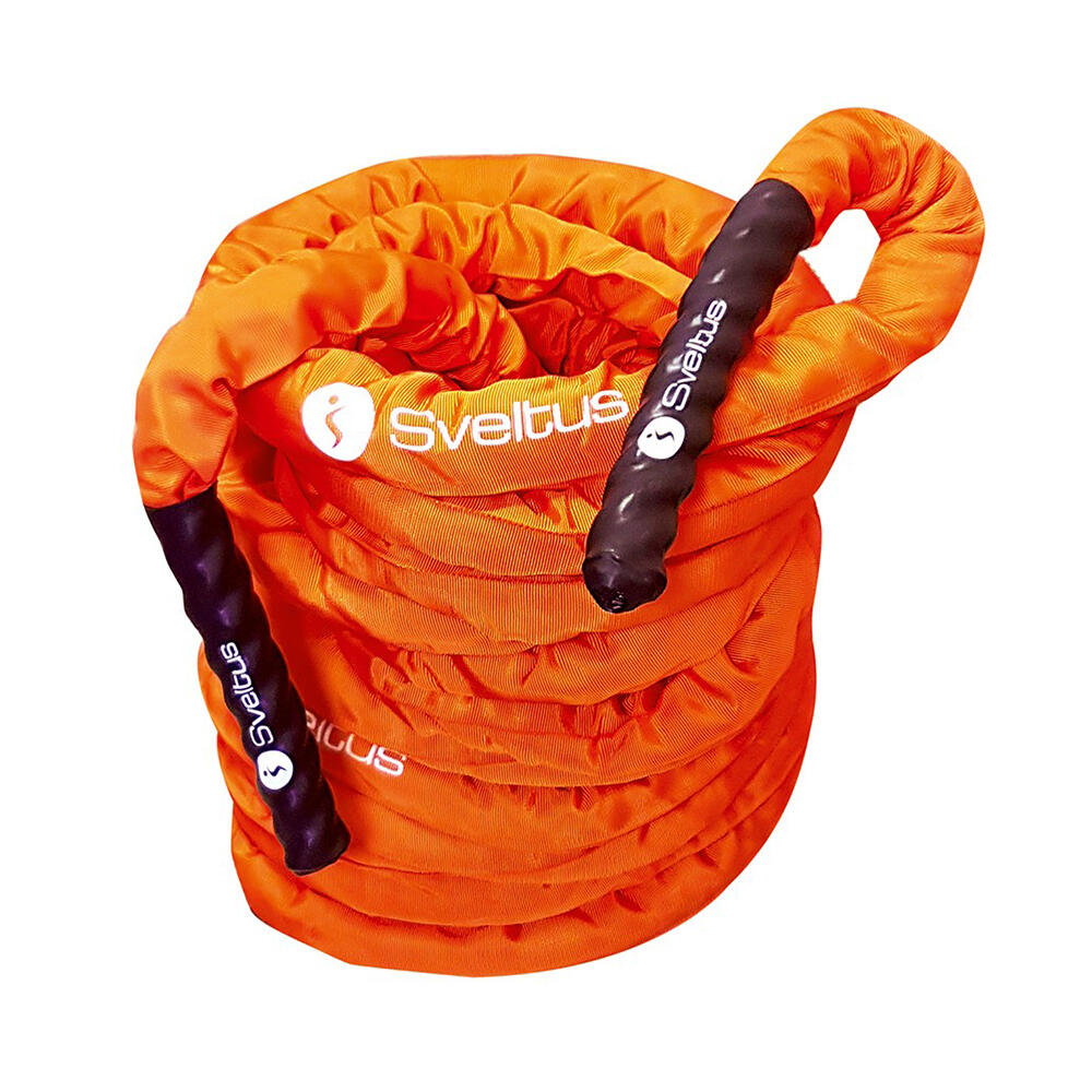 Lina treningowa Sveltus Battle Rope Premium 38 mm orange