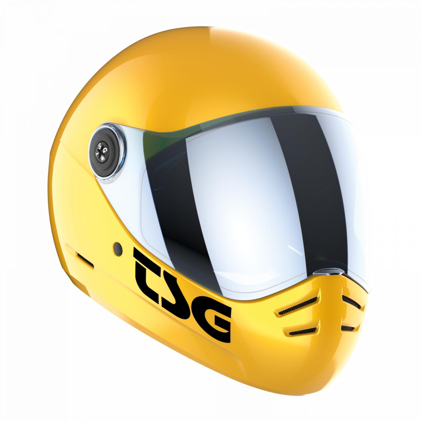 Okulary ochronne Tsg Pass 2.0 Solid Color (+ dodatkowy daszek) Gloss Goldrush S