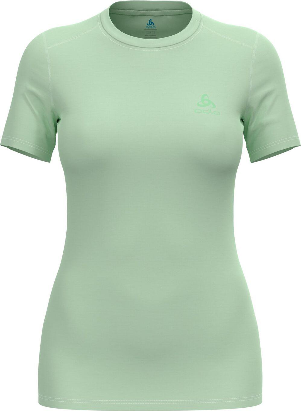 Koszulka damska ODLO Merino 160 BL TOP krótki rękaw 100% wełna merino