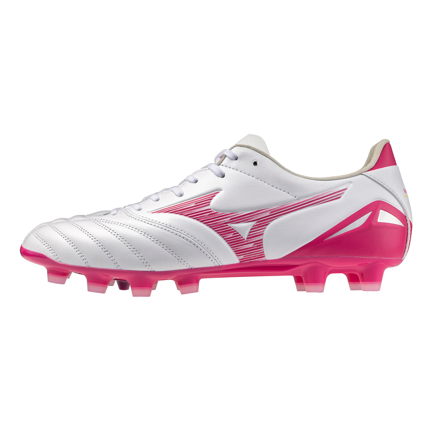 Buty piłkarskie Mizuno Morelia Neo IV Pro Białe i Fuksjowe