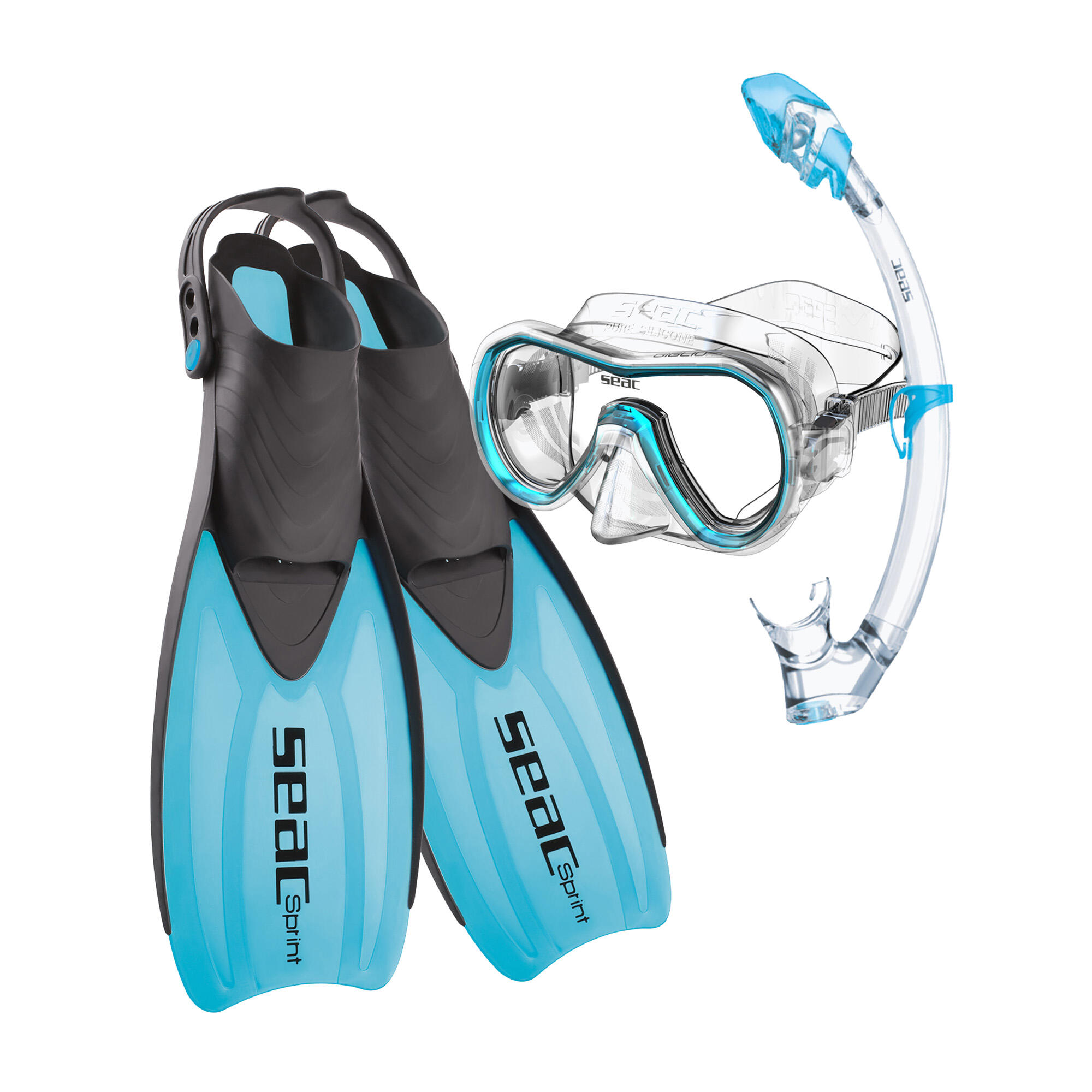 Zestaw do snorkelingu SEAC Tris Sprint Dry