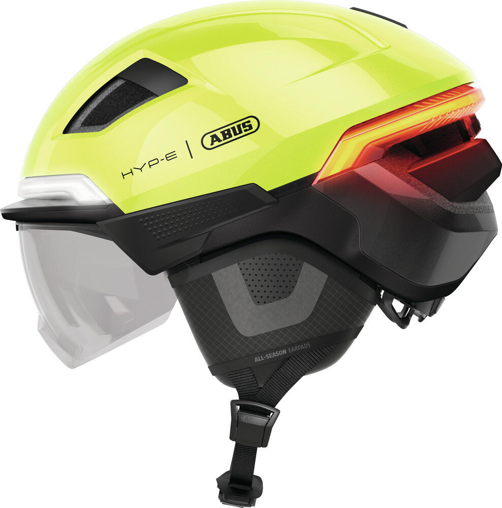 Kask ABUS Hyp-E Ace Signal Yellow M 54-58 cm