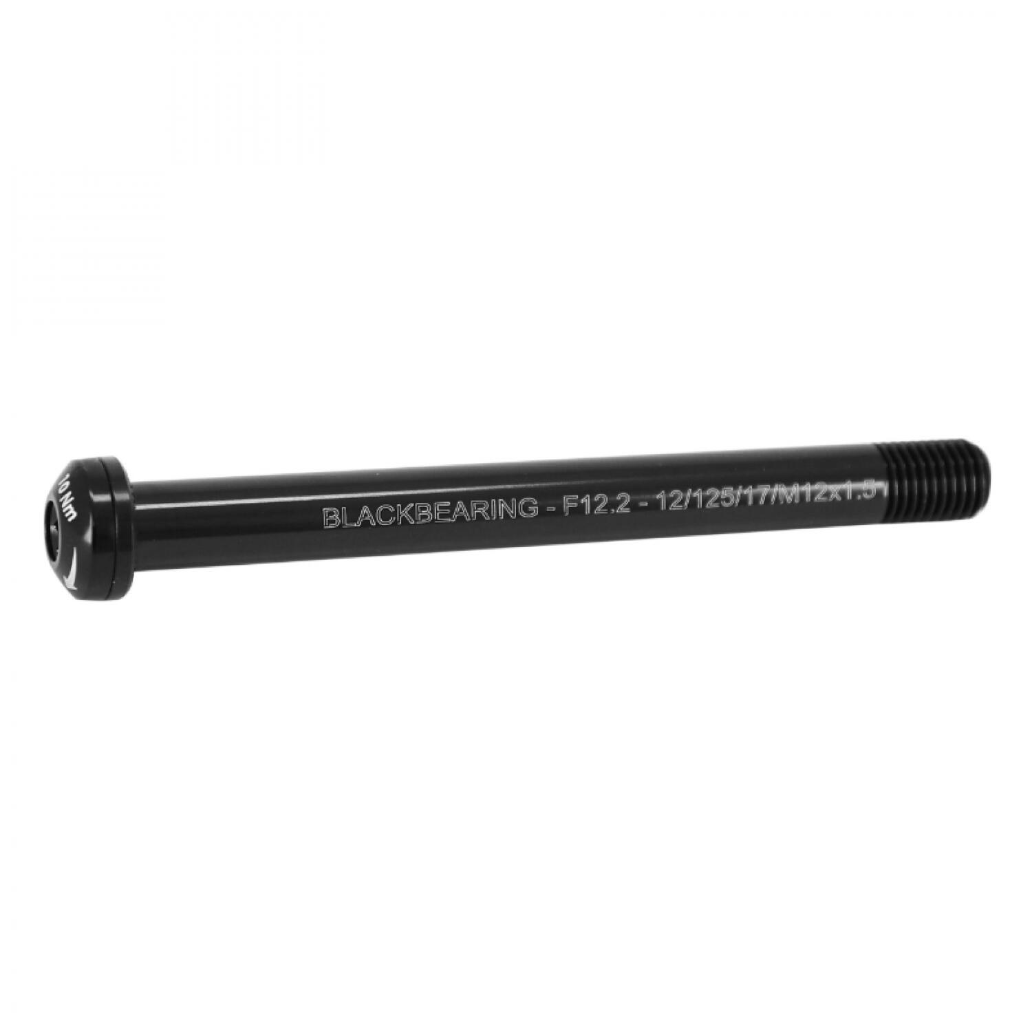 Oś koła Black Bearing 12 mm - 125 - M12x1,5 - 17 mm - F12.2