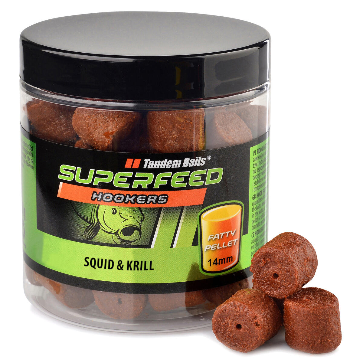 Haczykowy pellet Fatty SuperFeed 14mm/150g Squid & Krill