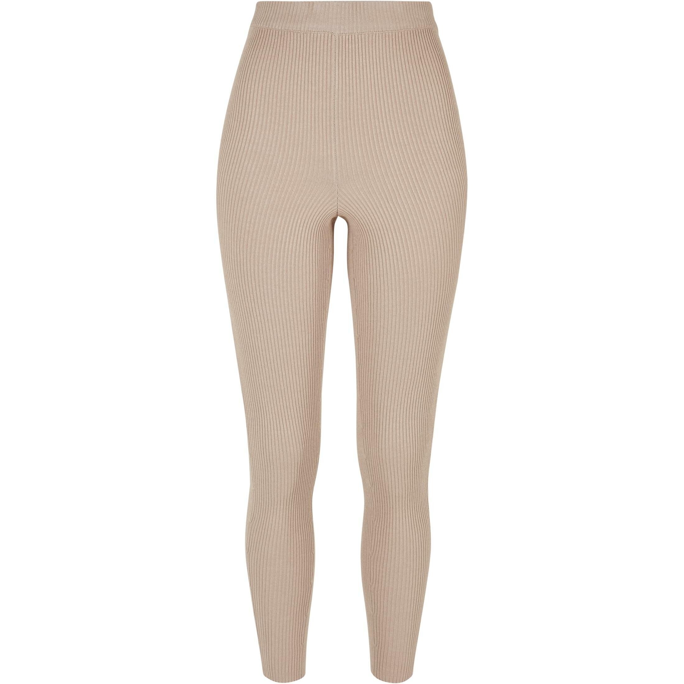Legginsy damskie Urban Classics Rib Knit