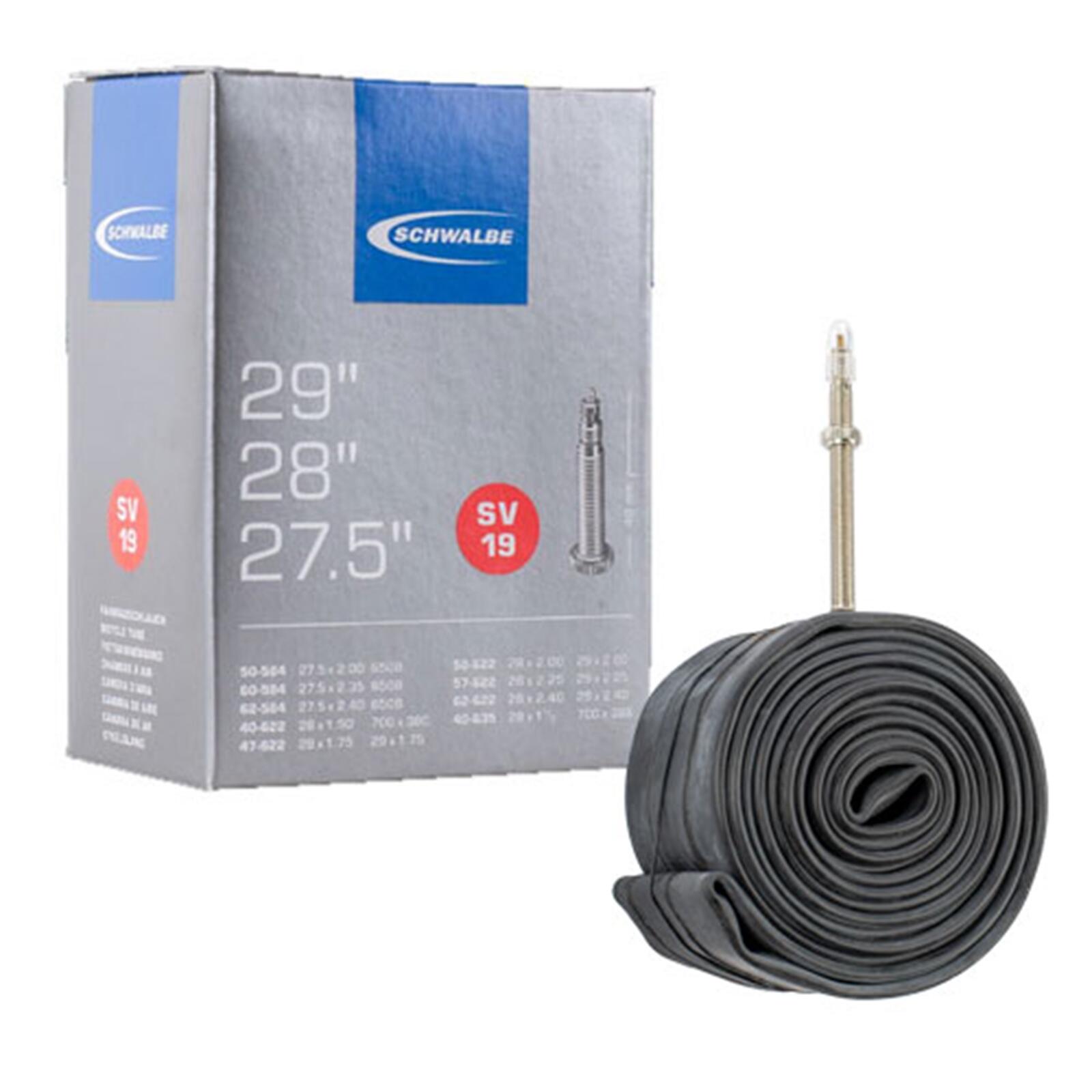 Całkowicie aluminiowa dętka z wyjmowanym zaworem P2R B-c Schwalbe Presta Obus Sv