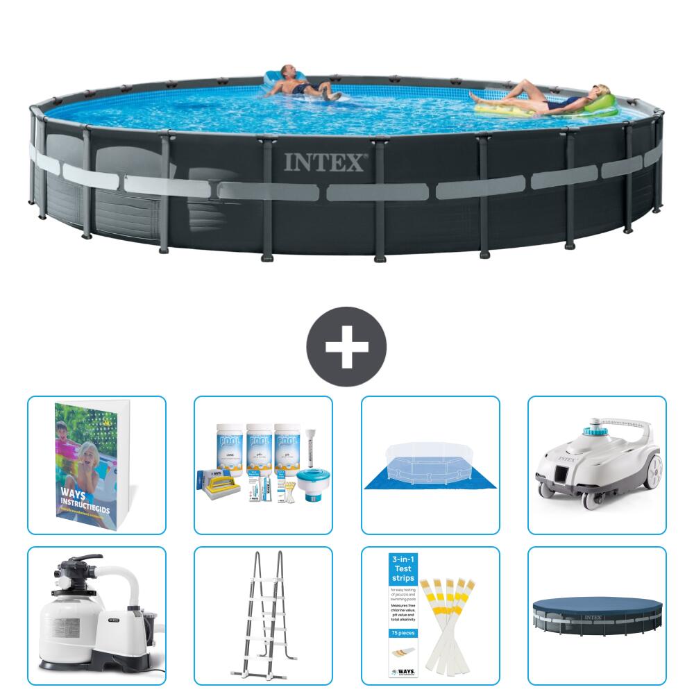 INTEX Basen Ultra XTR Okrągły - 732x132 cm - 9-częściowy S658