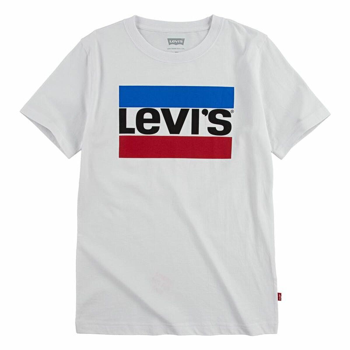 Koszulka z krótkim rękawem Dziecięca Levi's Sportswear Logo Biały