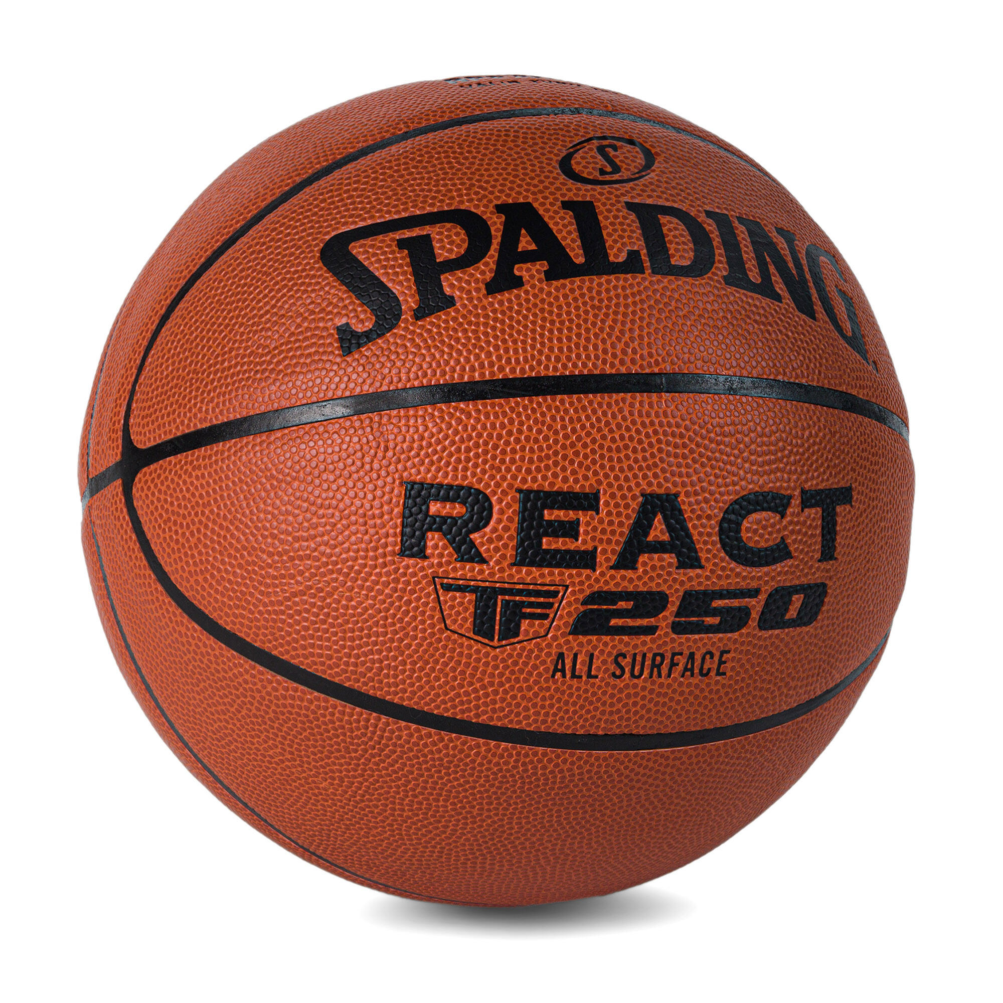 Фото - Баскетбольний м'яч SPALDING Piłka do koszykówki  TF-250 React Logo FIBA 