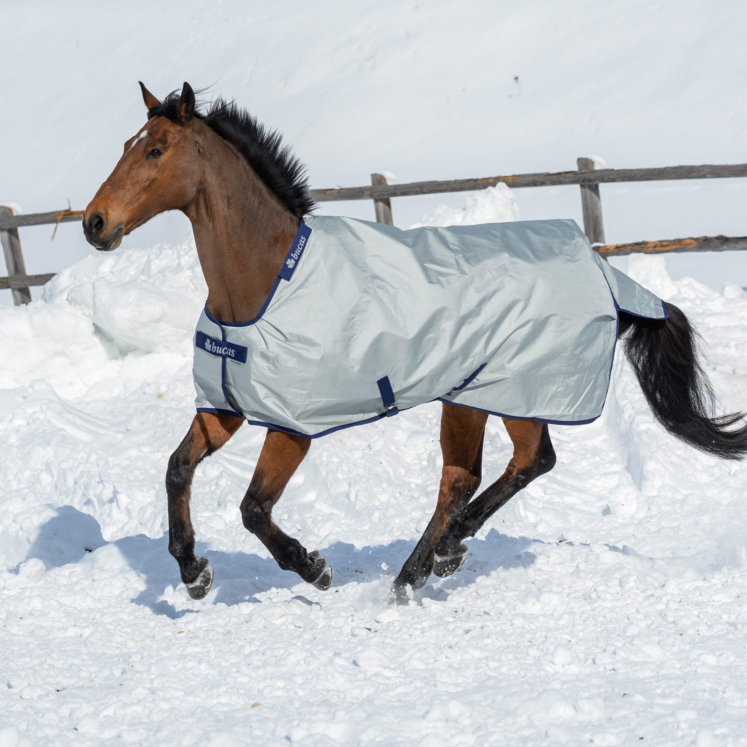 Wodoodporna derka dla konia Bucas Power Turnout Light 300g