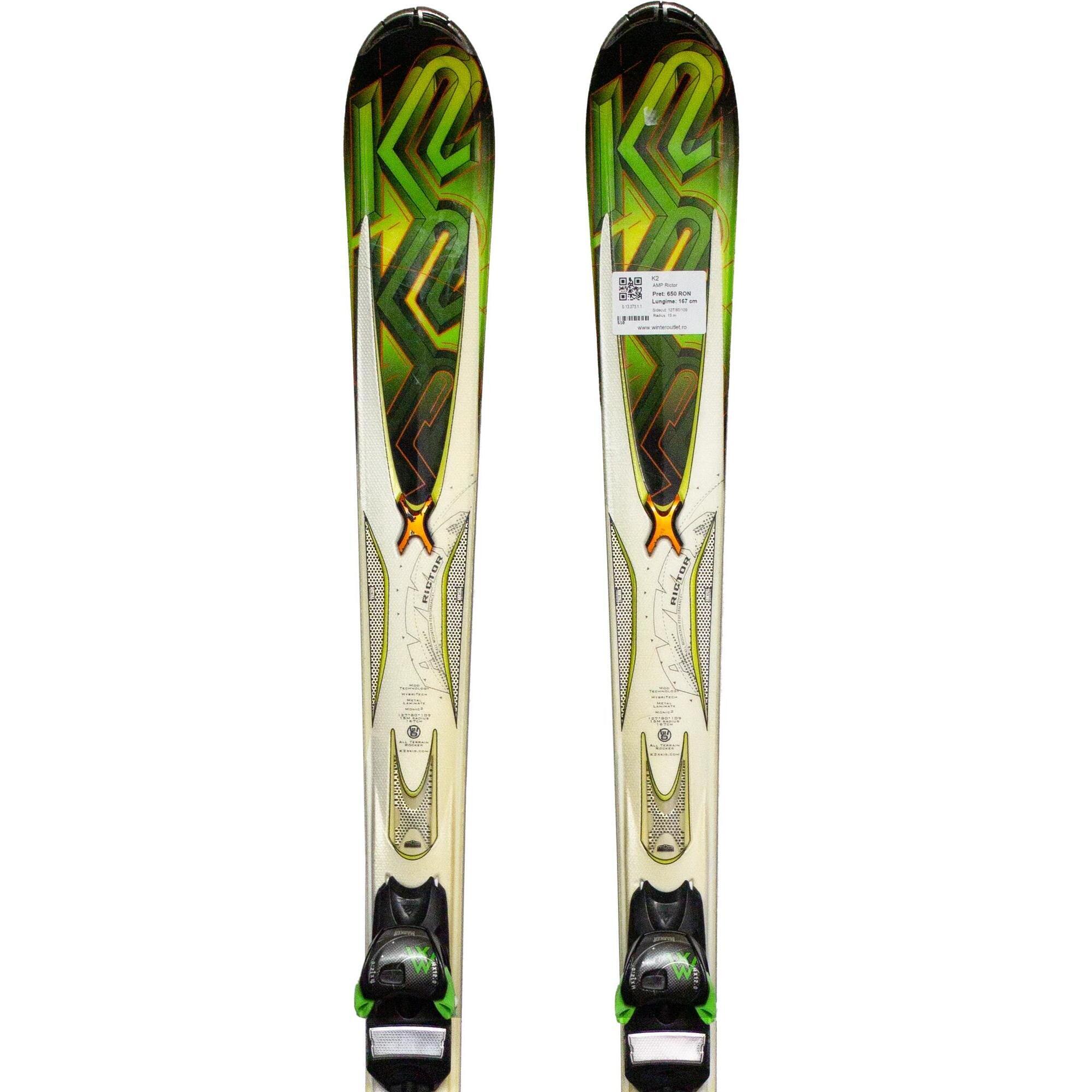 Second Life- Narty K2 AMP Rictor 167 cm- Stan bardzo dobry