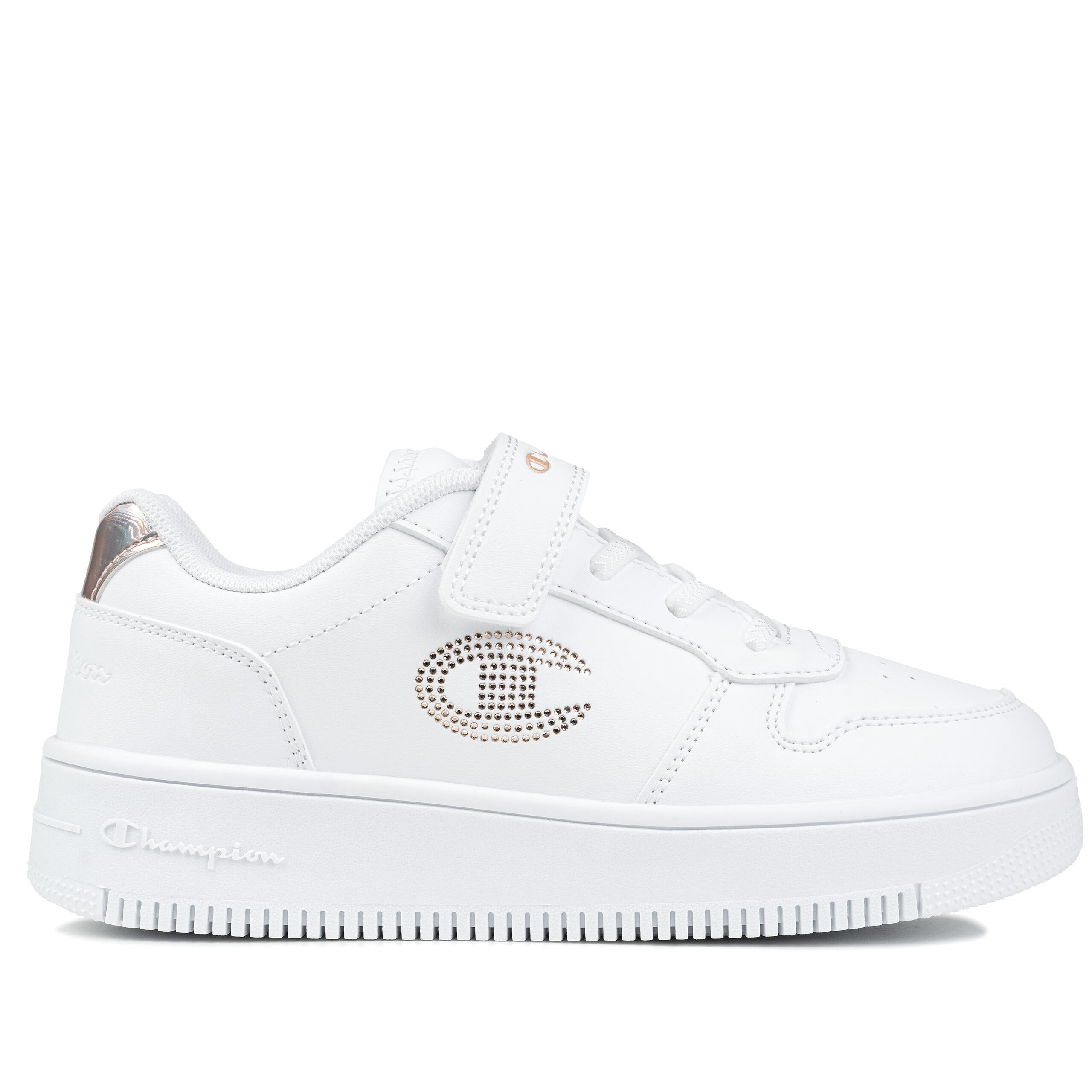 Buty dziewczęce sportowe Champion REBOUND PLATFORM GLITTER