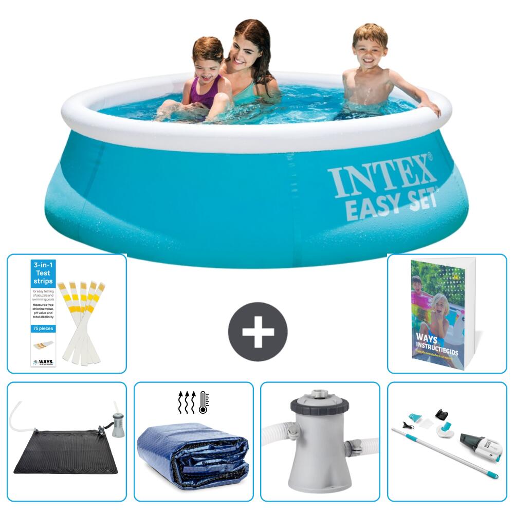 INTEX Basen Easy Set Okrągły - 183x51 cm - 7-częściowy S82