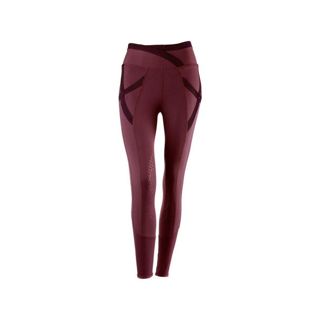 Damskie legginsy jeździeckie o średniej przyczepności Tattini Aloe