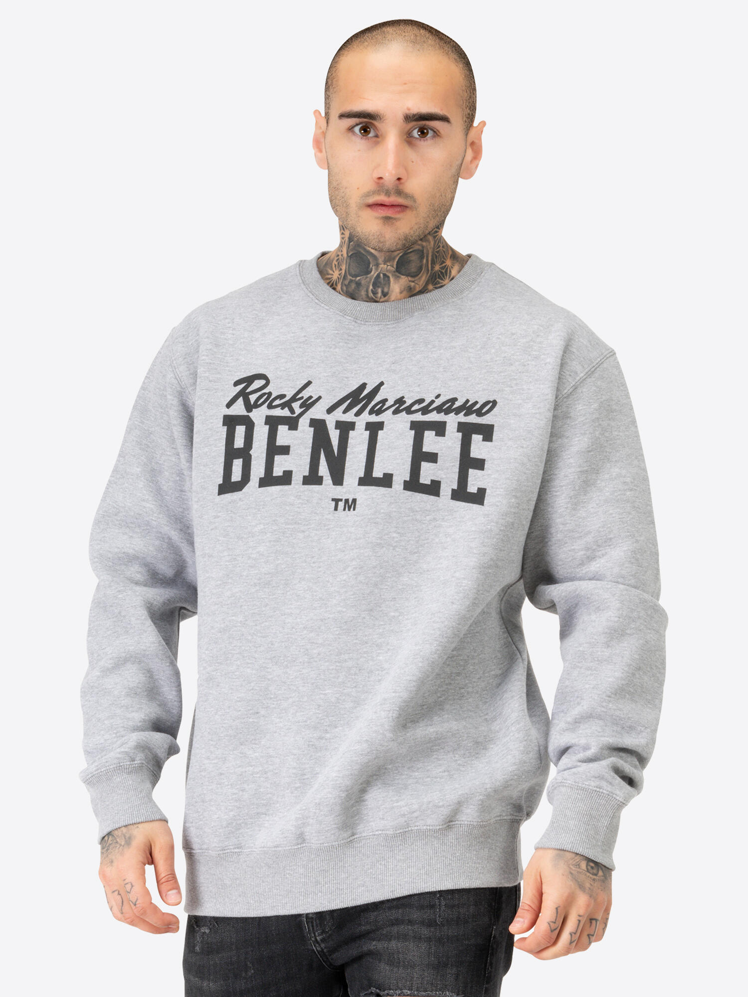 Bluza z okrągłym dekoltem, regularny krój Benlee Rinston