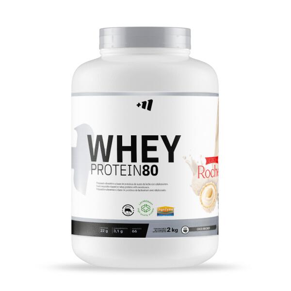 Białko serwatkowe 80 - 2 kg Coco Rocher MASMUSCULO