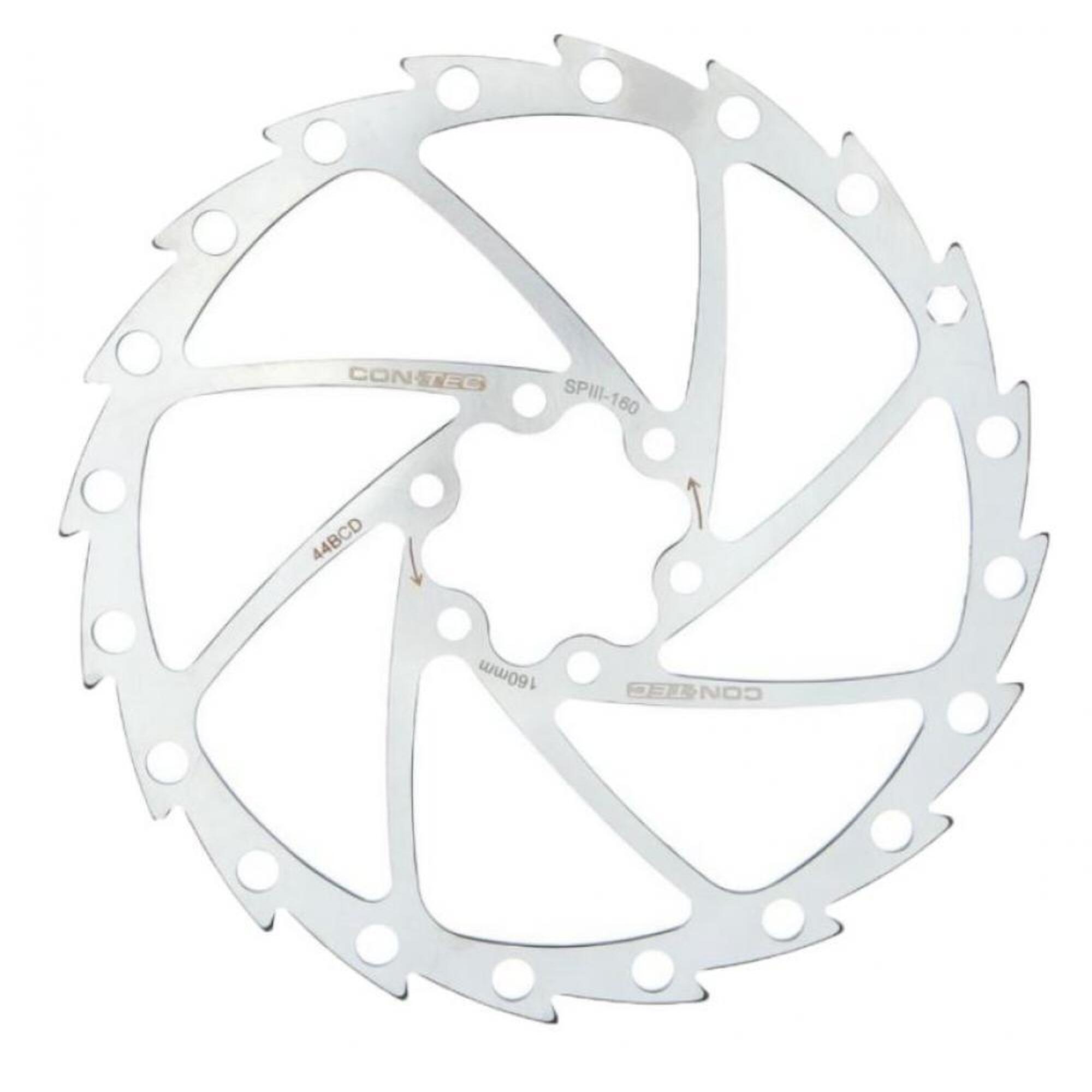 CONTEC CDR-2 tarcza hamulcowa 160 mm 6 otworów