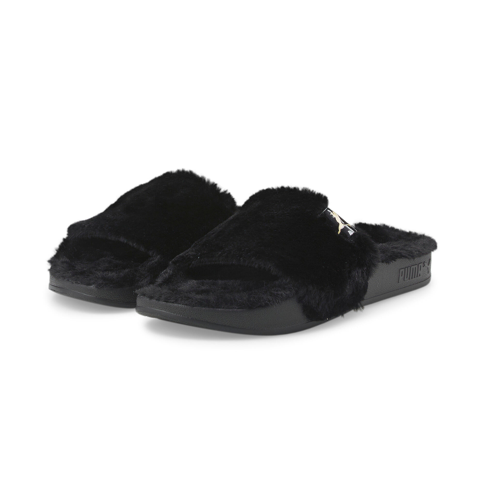 Klapki damskie Puma Leadcat 2.0 YLM Fluff