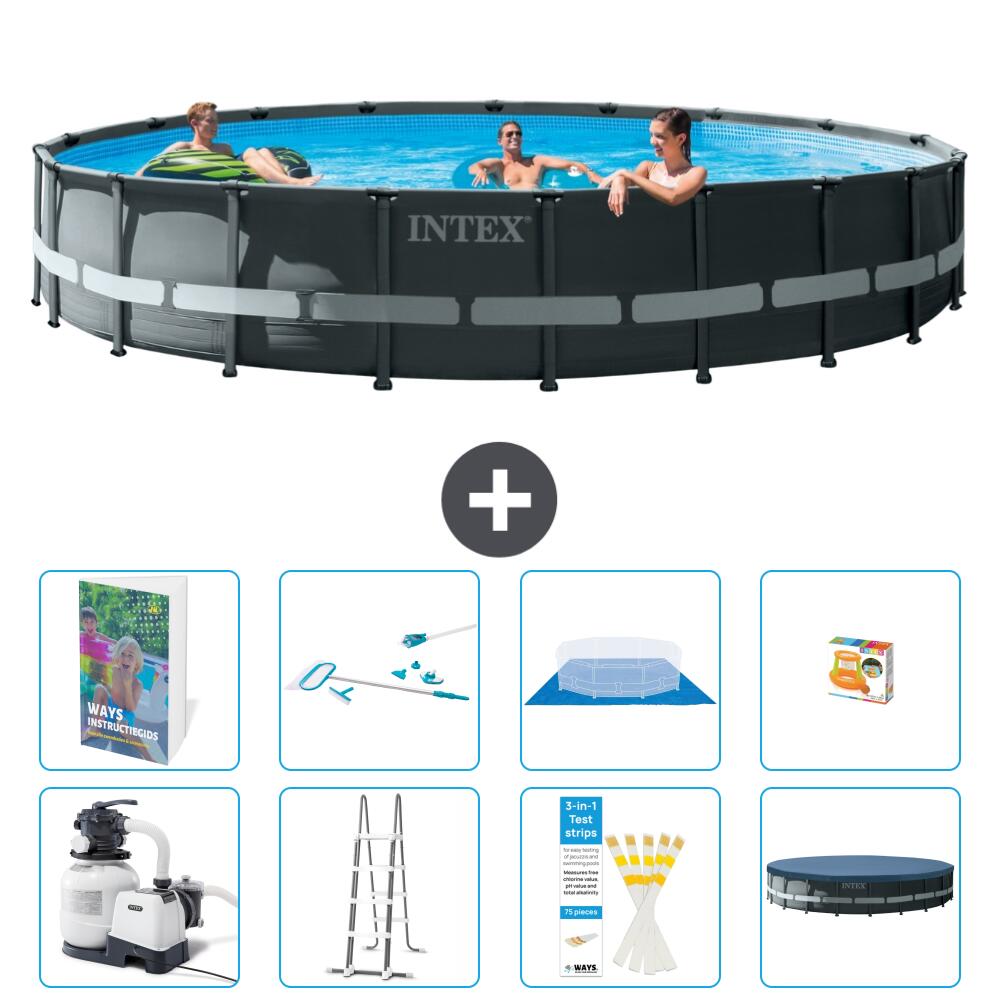 INTEX Basen Ultra XTR Okrągły - 610x122 cm - 9-częściowy S647