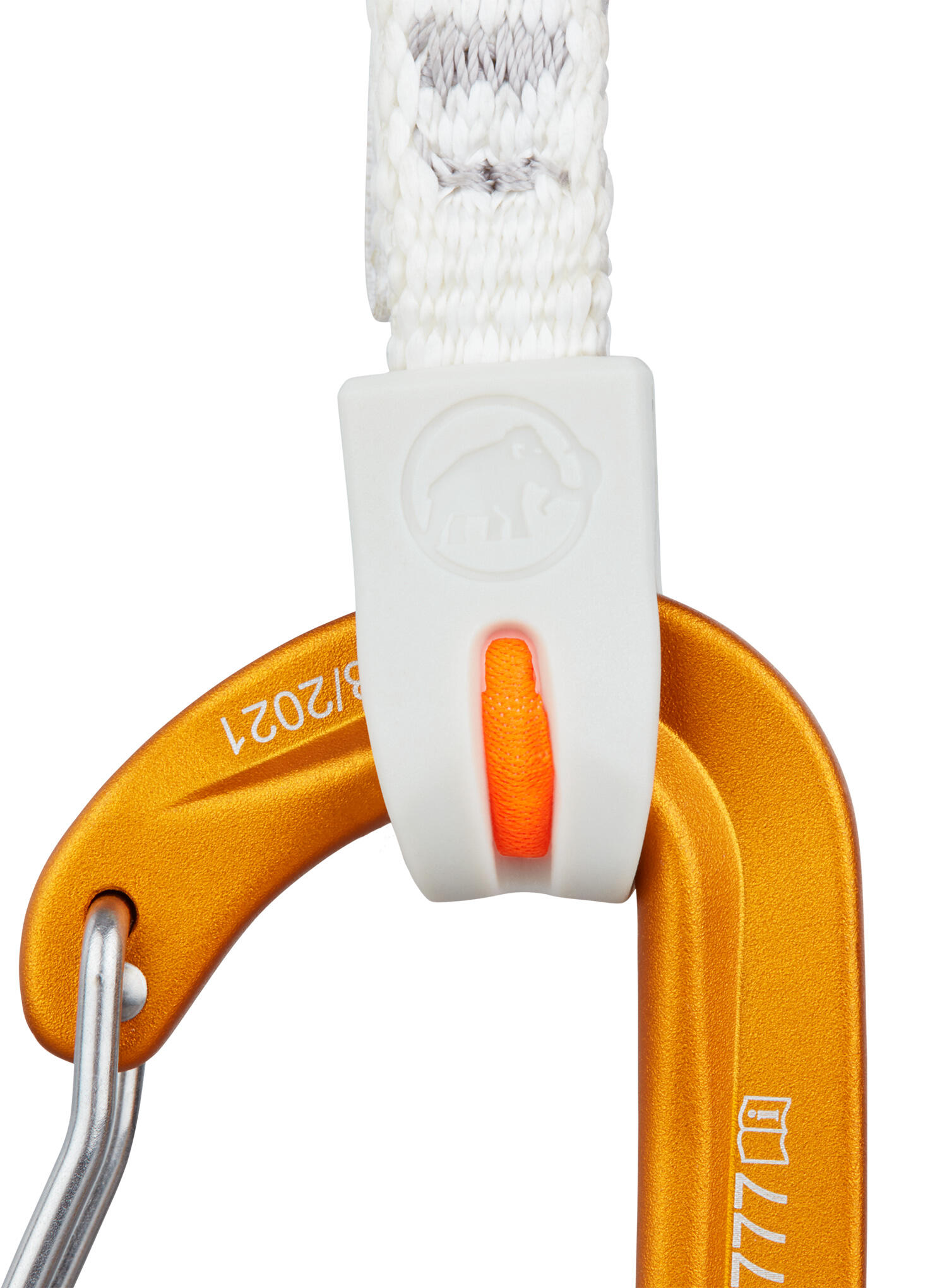 Ekspres wspinaczkowy Mammut Sender Wire 17 cm Quickdraw - light grey/gold