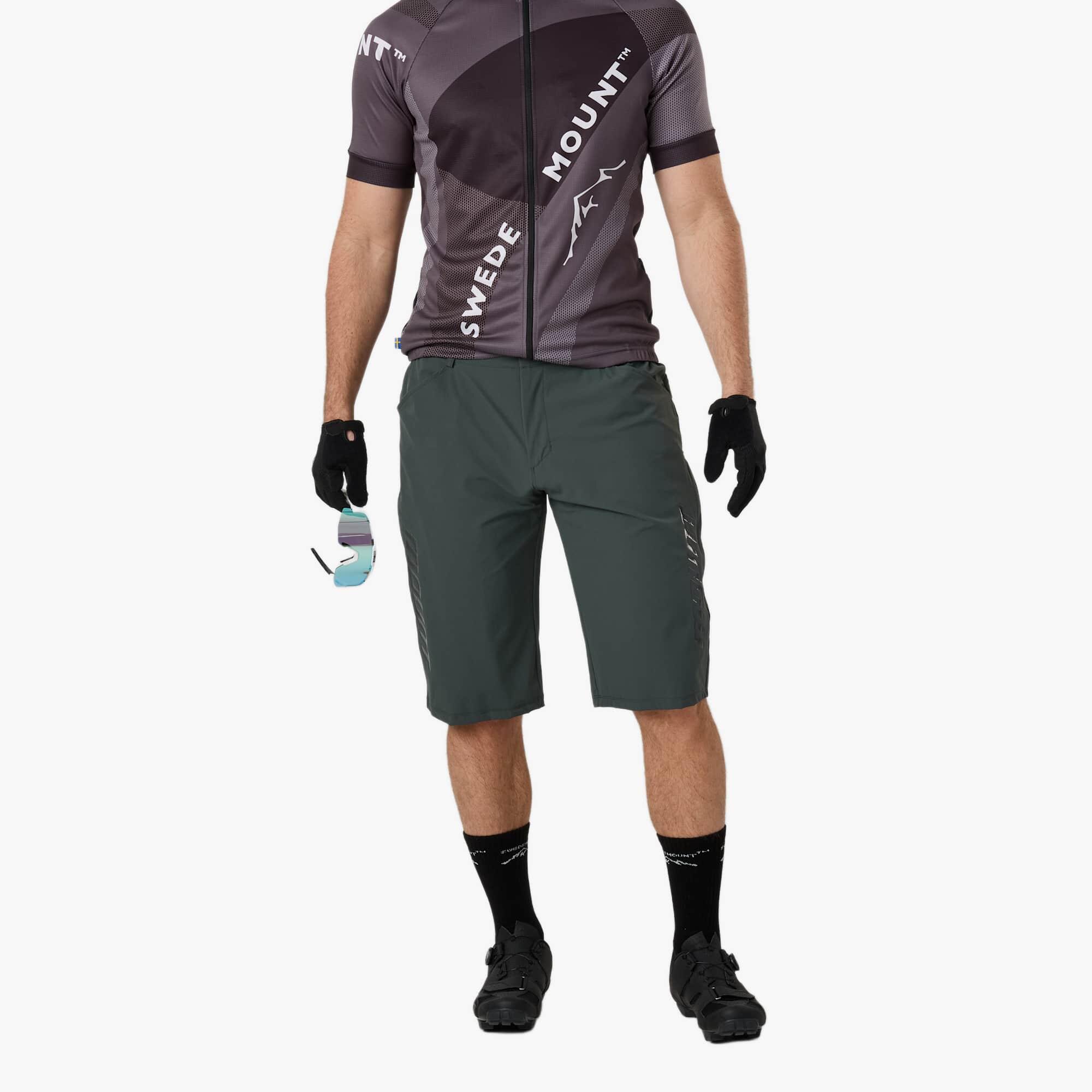 Spodenki MTB męskie Swedemount Core MTB 2-in-1 Stretch Shorts szybkoschnące