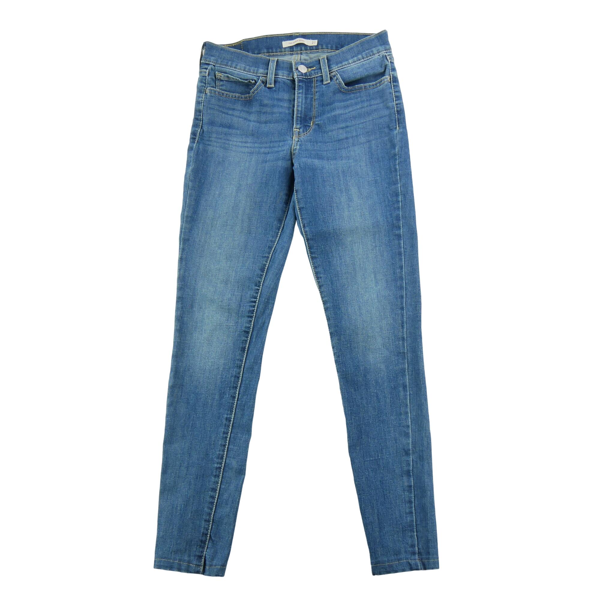 Levi Strauss damskie jeansy 710 super skinny