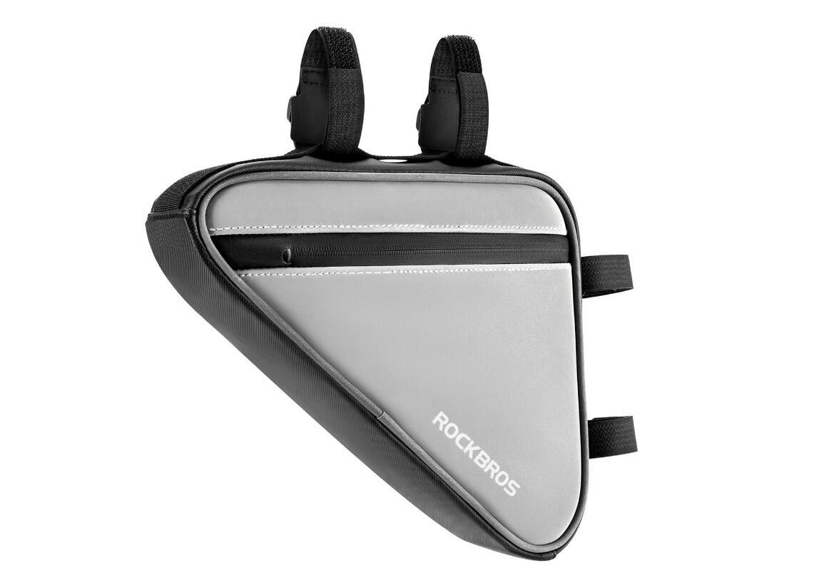 Torebka na ramę rowerową Rockbros 3018002001 odblaskowa 0,9l