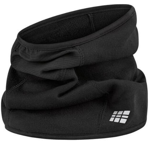 Sportowy komin na szyję unisex czarny Core Run CEP