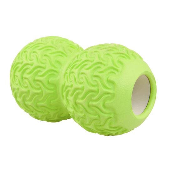 Piłka do masażu Twinsoft Lifefit 18x10cm Zielona