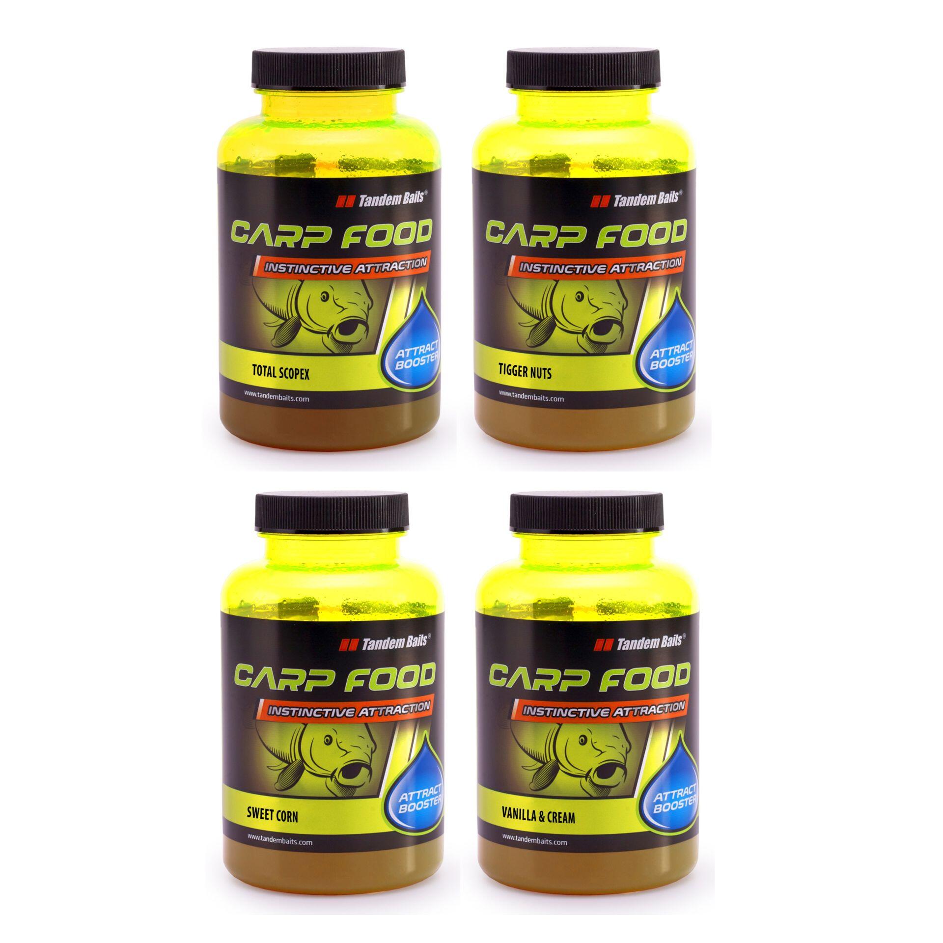 Booster Karpiowy PVA Carp Food Attract 300ml Mix słodki master – 4 sztuki