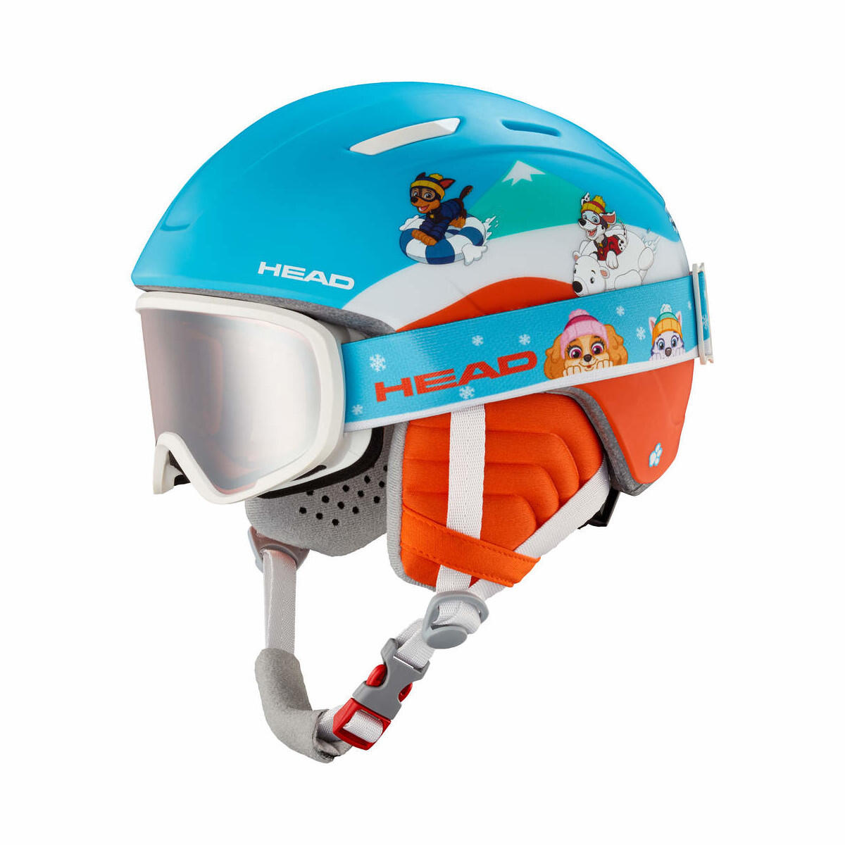 Zestaw kask + gogle Head Mojo Set PAW / Psi Patrol